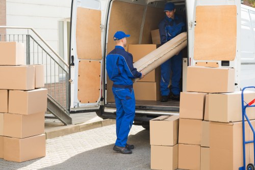 Man with a van service helping with a Brentford home move