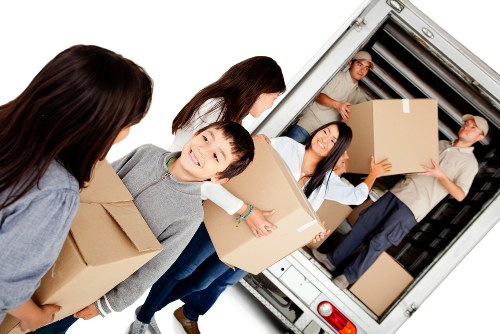 House removalists helping with a Brentford home move