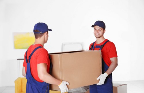 House movers planning a residential move in Brentford