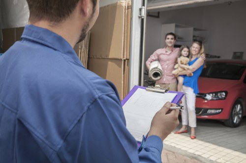 Commercial removal companies in Brentford handling an office move
