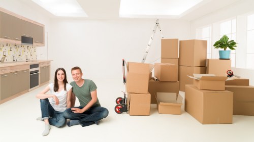 Delivery and removal service with liability and access notes