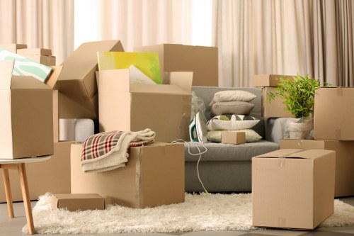 Professional removals van service for Brentford offices